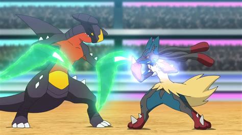 garchomp vs metagross|lucario vs charizard.